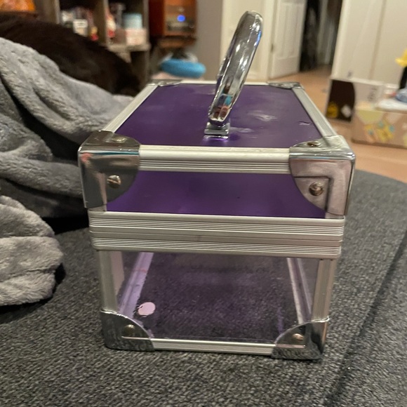 SOLD ❌ Purple & clear caboodles makeup case - Picture 3 of 6